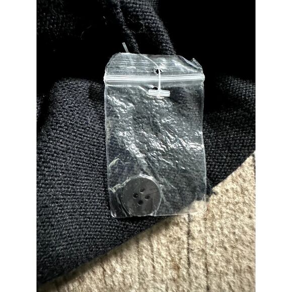 Tesla Motor Company Black V Neck Logo Quiet Luxury Car Cardigan Sweater XXL - Picture 8 of 8